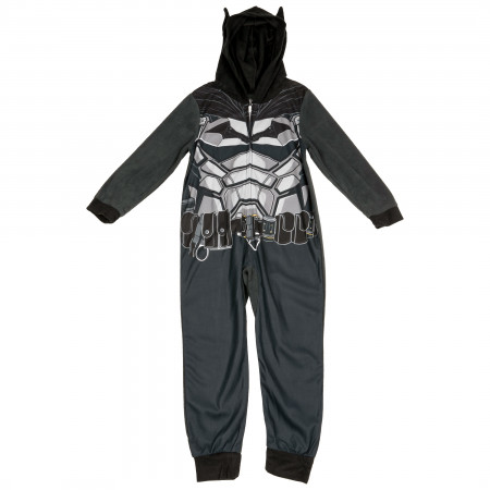 The Batman Youth Hooded PJ Union Suit